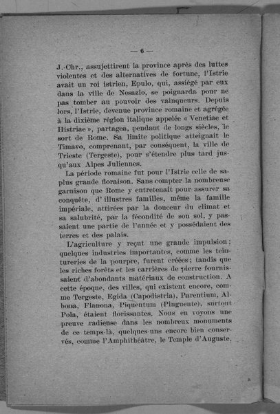 L'Istrie et le droit de l'Italie